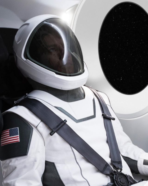 SpaceX spacesuit.