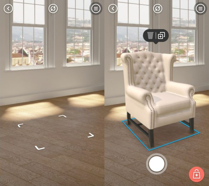 Мебельная примерочная.