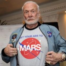 SWITZERLAND-SPACE-ASTRONAUTS-MARS-ALDRIN